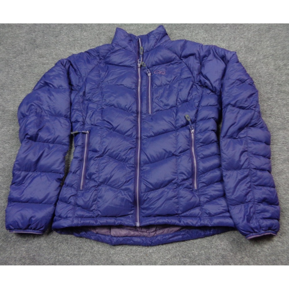 Outdoor Research Jacket Womens S Purple Sonata Down Puffer Pertex Quantum